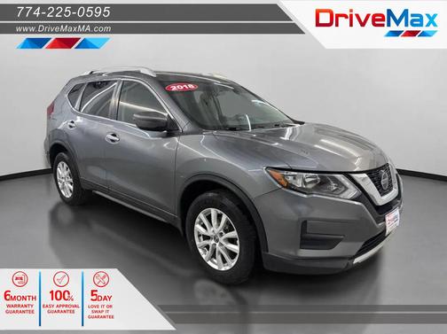 Gray 2018 Nissan Rogue SV