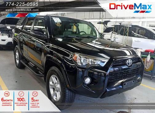 Midnight Black Metallic 2018 Toyota 4Runner SR5 Premium