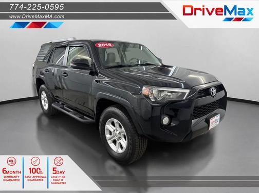 Midnight Black Metallic 2018 Toyota 4Runner SR5 Premium
