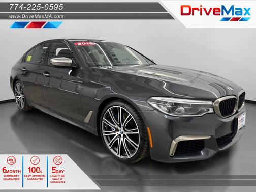 Dark Graphite Metallic 2018 BMW M550 i Xdrive