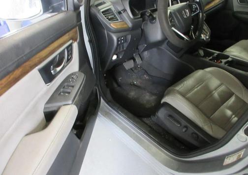 Lunar Silver Metallic 2019 Honda CR-V EX-L