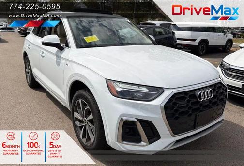 Glacier White Metallic 2023 Audi Q5 45 S line Premium Plus