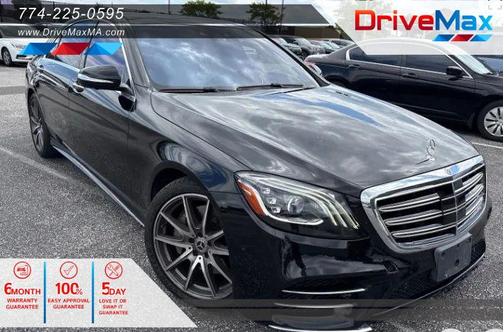 Black 2019 Mercedes-Benz S-Class 4MATIC
