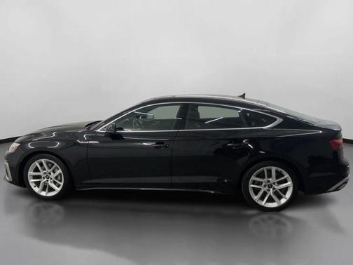 Black 2024 Audi A5 Sportback 45 S Line Premium Plus