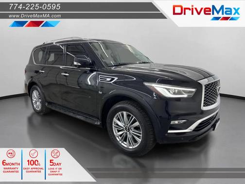 Black Obsidian 2019 INFINITI QX80 Luxe