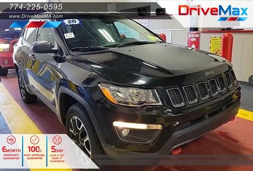 Black 2020 Jeep Compass Trailhawk