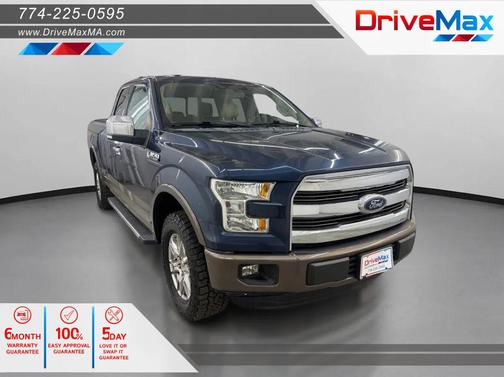 Blue Jeans Metallic 2015 Ford F-150 Lariat