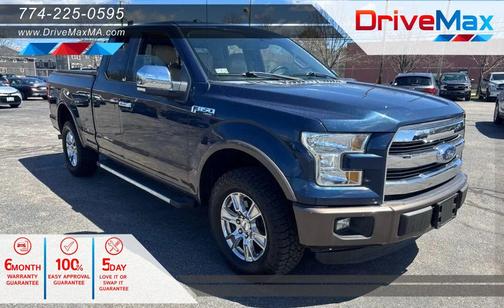 Blue Jeans Metallic 2015 Ford F-150 Lariat
