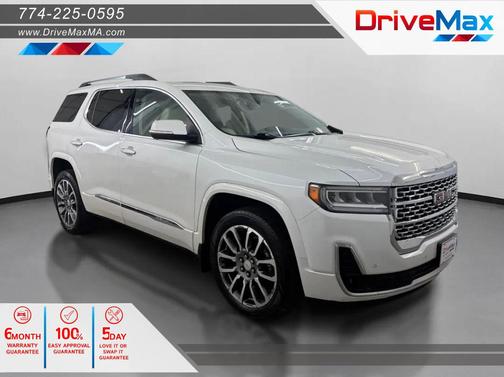 White 2021 GMC Acadia Denali