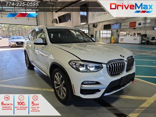 White 2019 BMW X3 xDrive30i