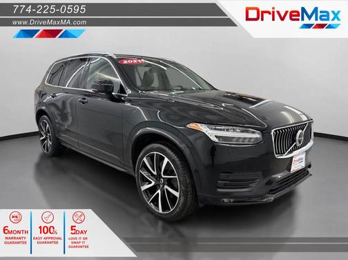 Onyx Black Metallic 2022 Volvo XC90 T6 Momentum