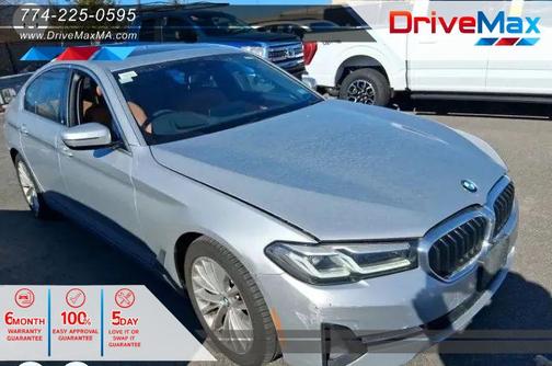 Glacier Silver Metallic 2021 BMW 530 xDrive