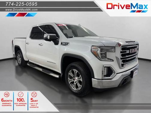White 2019 GMC Sierra 1500 SLT