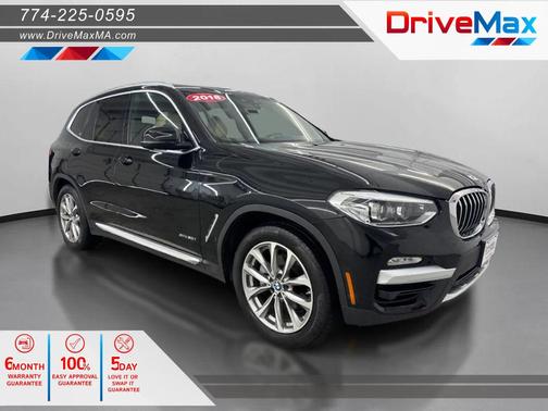 Black 2018 BMW X3 xDrive30i