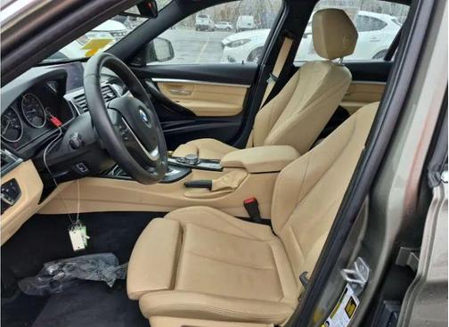 Beige 2017 BMW 340 xDrive