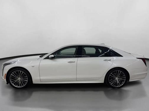 Crystal White Tricoat 2019 Cadillac CT6 Sport