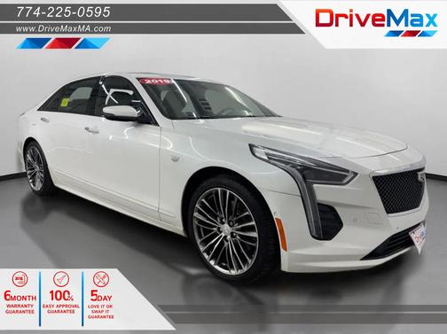Crystal White Tricoat 2019 Cadillac CT6 Sport