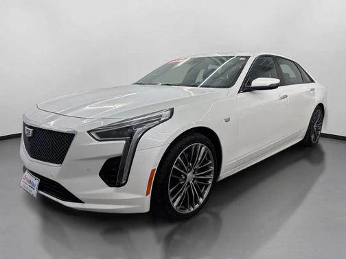 Crystal White Tricoat 2019 Cadillac CT6 Sport
