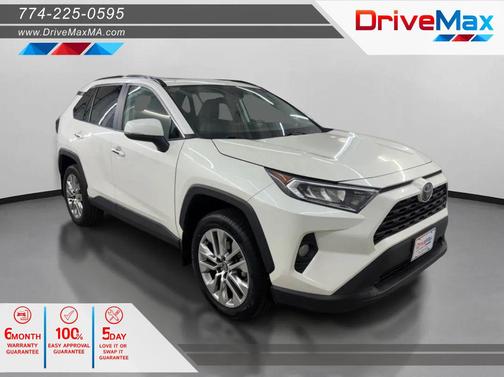 Blizzard Pearl 2021 Toyota RAV4 XLE Premium