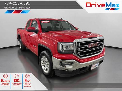 Red 2018 GMC Sierra 1500 SLE