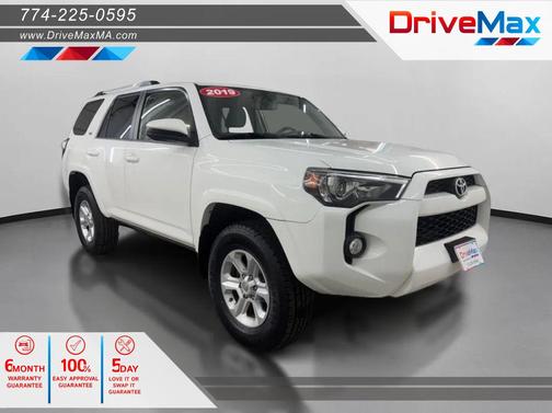 White 2019 Toyota 4Runner SR5