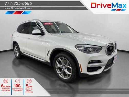 White 2021 BMW X3 xDrive30i
