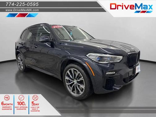Blue 2020 BMW X5 M50i