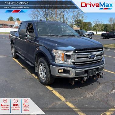 Blue 2020 Ford F-150 XLT
