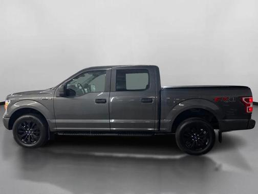 Gray 2018 Ford F-150 Lariat