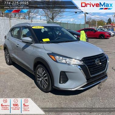 Blue 2021 Nissan Kicks SV