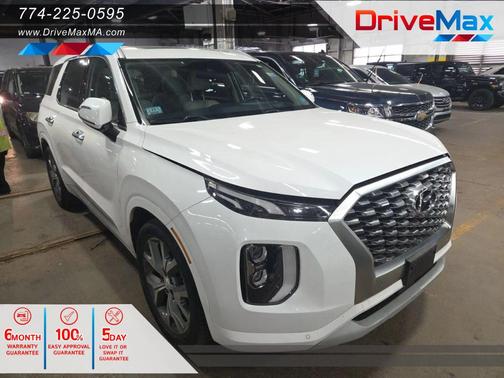 Hyper White 2021 Hyundai PALISADE Limited