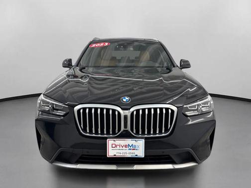 Black Sapphire Metallic 2023 BMW X3 xDrive30i