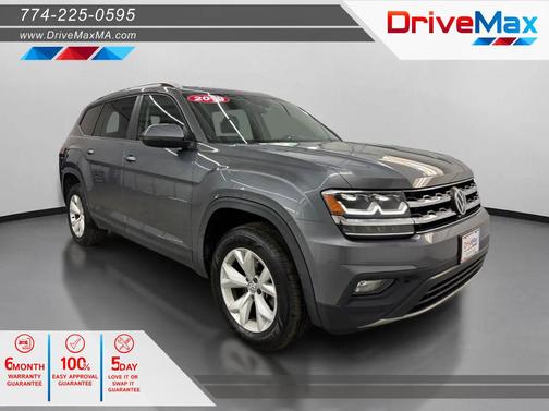 Gray 2019 Volkswagen Atlas 3.6L SE w/Technology