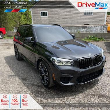 Black 2020 BMW X3 M Competition