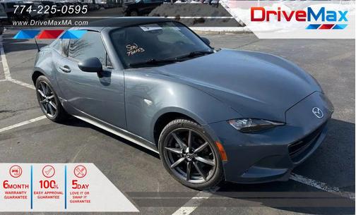 Polymetal Gray 2021 Mazda MX-5 Miata RF Grand Touring