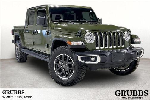 Sarge Green Clearcoat 2023 Jeep Gladiator Overland