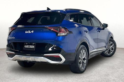 Sapphire Blue 2023 Kia Sportage SX