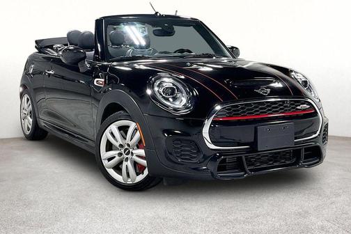 Midnight Black Metallic 2021 MINI Convertible John Cooper Works