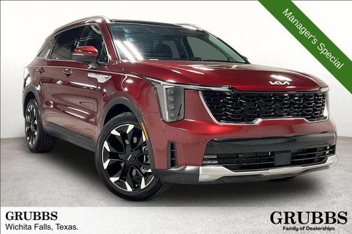 Dawning Red 2025 Kia Sorento EX
