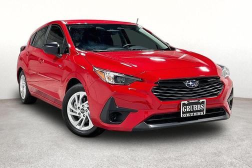 Pure Red 2025 Subaru Impreza Base