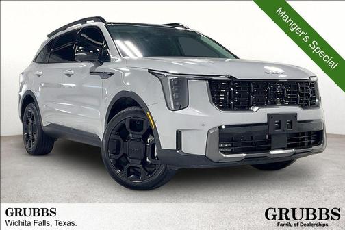 Wolf Gray 2025 Kia Sorento SX