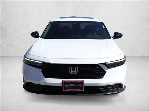 Platinum White Pearl 2026 Honda Accord Hybrid Sport