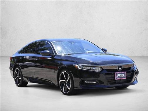 Crystal Black Pearl 2018 Honda Accord Sport