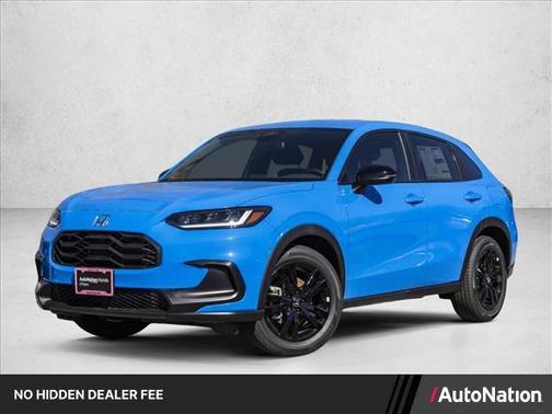 Boost Blue Pearl 2026 Honda HR-V AWD Sport