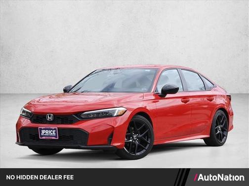 Crystal Black Pearl 2025 Honda Civic Sport