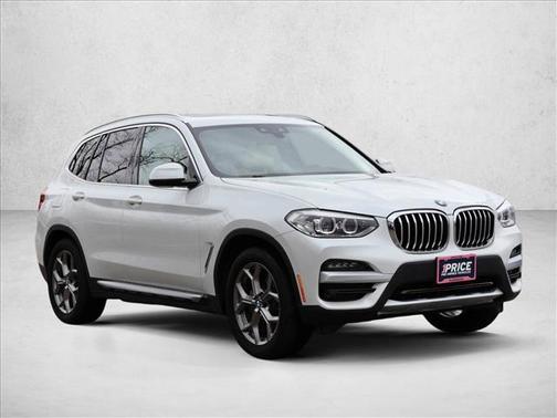 Mineral White Metallic 2020 BMW X3 xDrive30i