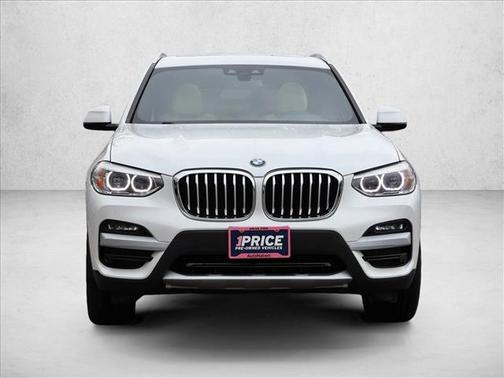 Mineral White Metallic 2020 BMW X3 xDrive30i