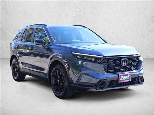 Canyon River Blue Metallic 2025 Honda CR-V Hybrid Sport AWD