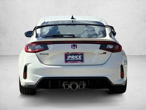 Championship White 2025 Honda Civic Type R Manual