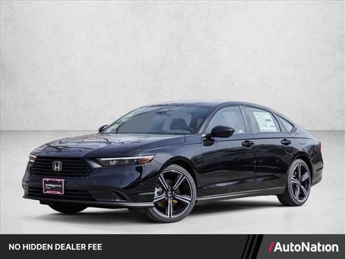 Crystal Black Pearl 2026 Honda Accord Hybrid Sport